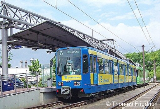 Stadtbahn TW 6000, Hannover Nordhafen, 21.05.2005