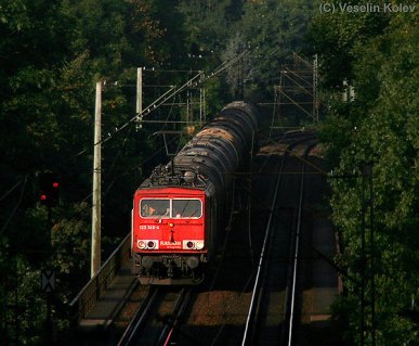 Am Morgen des 14.09.2010 gelang es Veselin Kolev, 155 146 samt Kesselwagenzug am Giesinger Berg in München aufzunehmen.