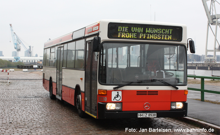 Dem GruÃŸ von Wagen 9338 der Verkehrsbetriebe Hamburg-Holstein (VHH) mÃ¶chten wir uns anschlieÃŸen und wÃ¼nschen Ihnen frohe und gesegnete Pfingsttage! Ihr Team von www.bahninfo.de