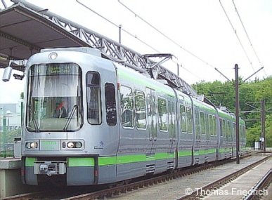 Stadtbahn TW 2000, Hannover-Nordhafen, 21.05.2005