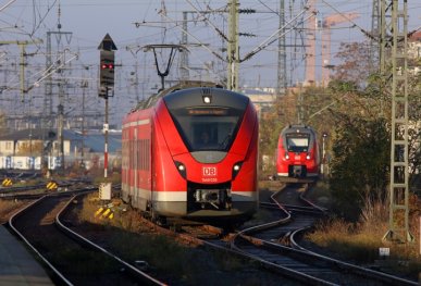 Moderne Zeiten bei der S-Bahn-Nürnberg: die Aufnahme entstand am 13.11.2022
