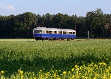 Bahnverkehr zum Brokser Heiratsmarkt - Aufnahme bei Hassel, 26.08.2024